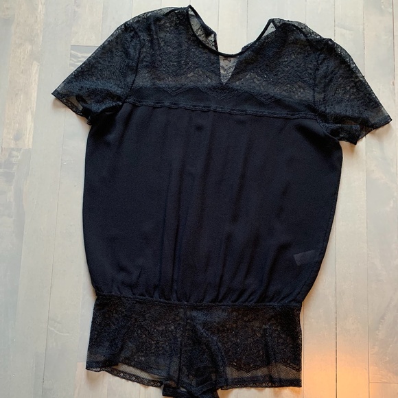 ERES Tops - Eres Lace Bodysuit